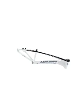 Meybo 2025 Holeshot Bmx Race Frame White/Black/Grey